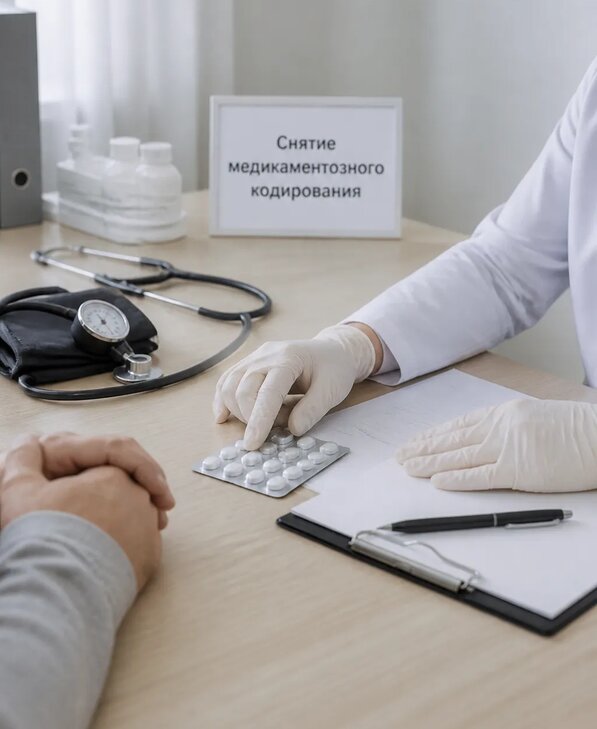 Снятие медикаментозного кодирования в Пушкине от 5409 р. | Медзона